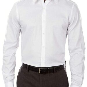Classic White Men's Shirt